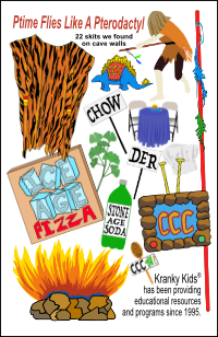 Ptime Flies Like A Pterodactyl: Script, Stage Directions and Props